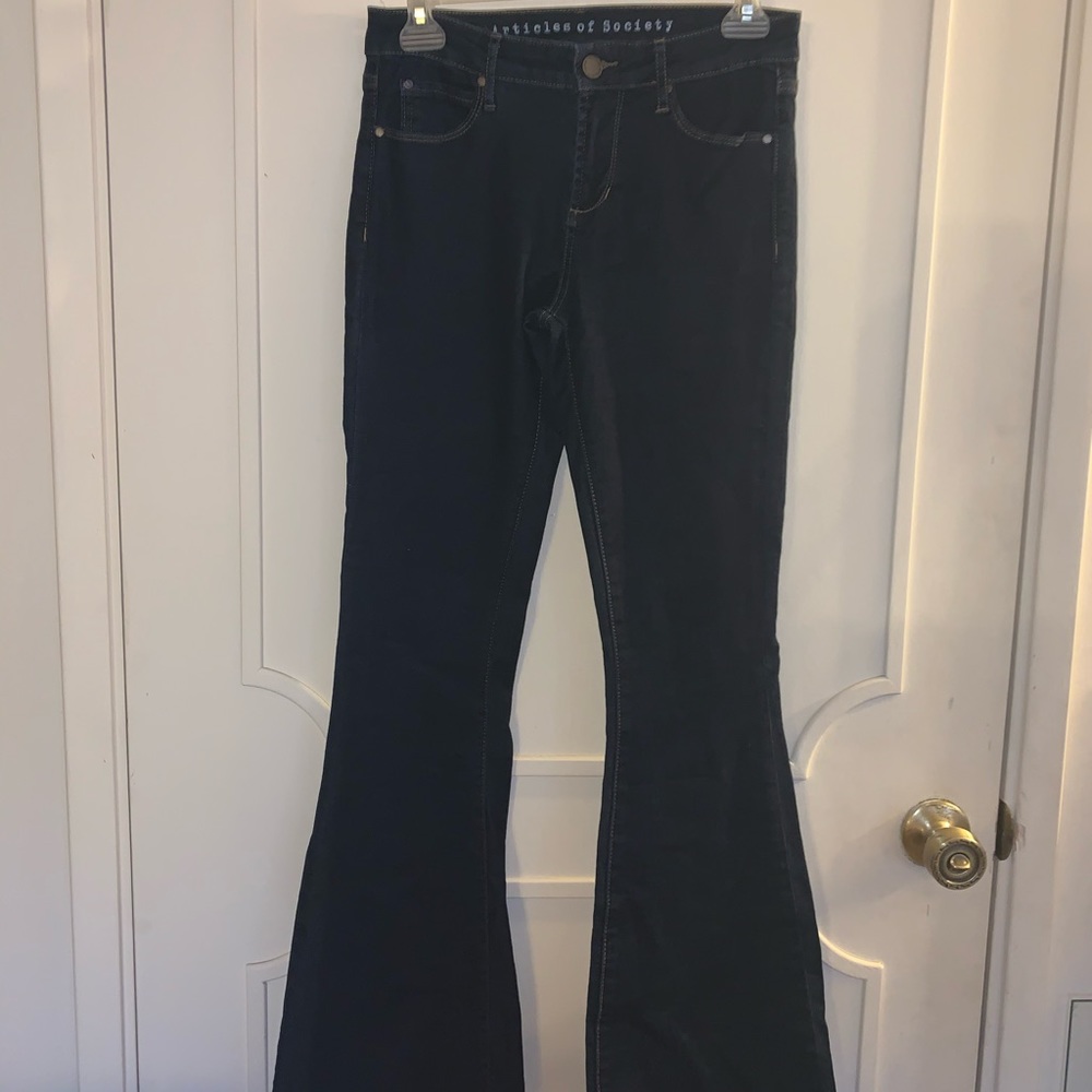 Articles of Society high waisted flare jeans